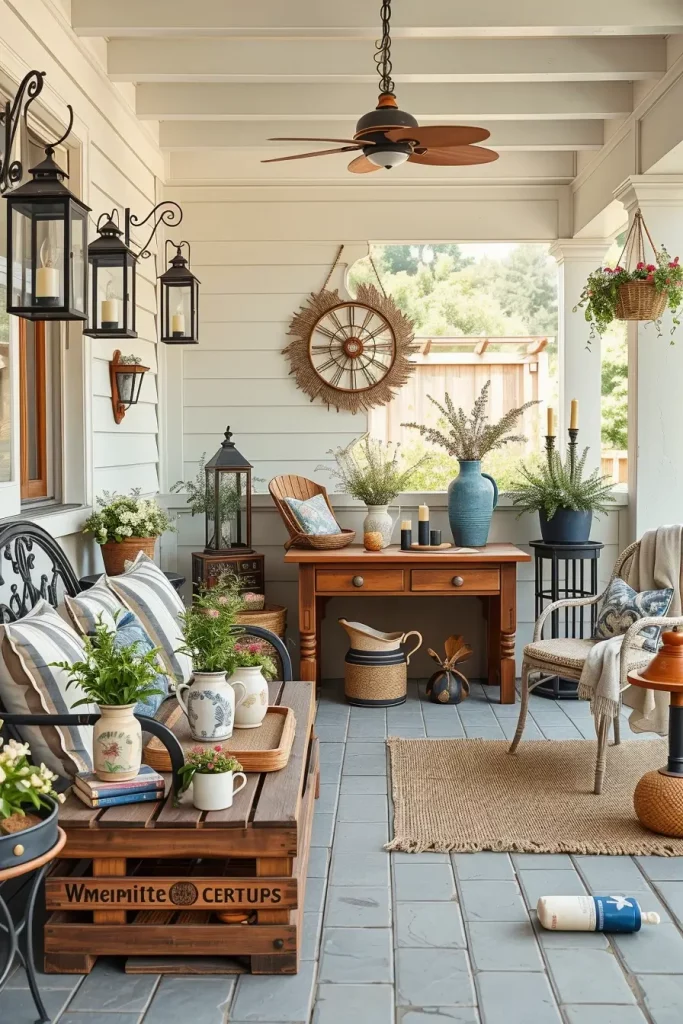 56 Farmhouse-Style Patio Ideas 2026 For Cozy And Rustic Outdoor Living