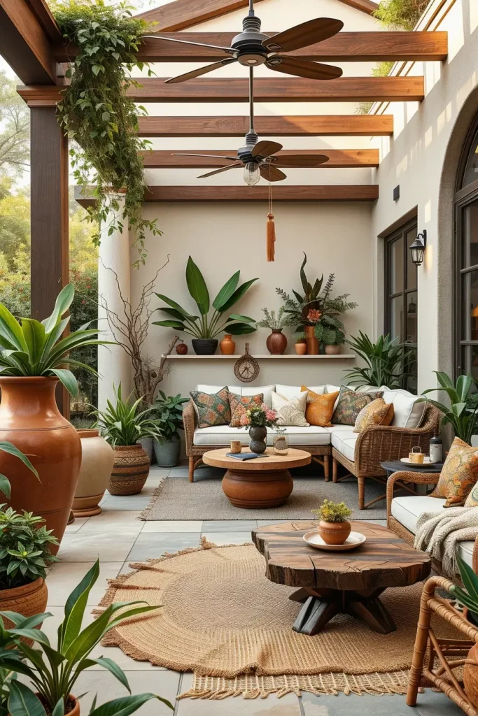60 Boho And Natural Patio Design 2026 Ideas For A Cozy Outdoor Oasis