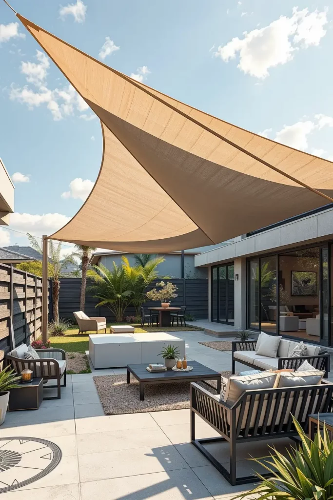 59 Sun Shade Sail Ideas Backyards 2026 For Stylish And Modern Outdoor Living