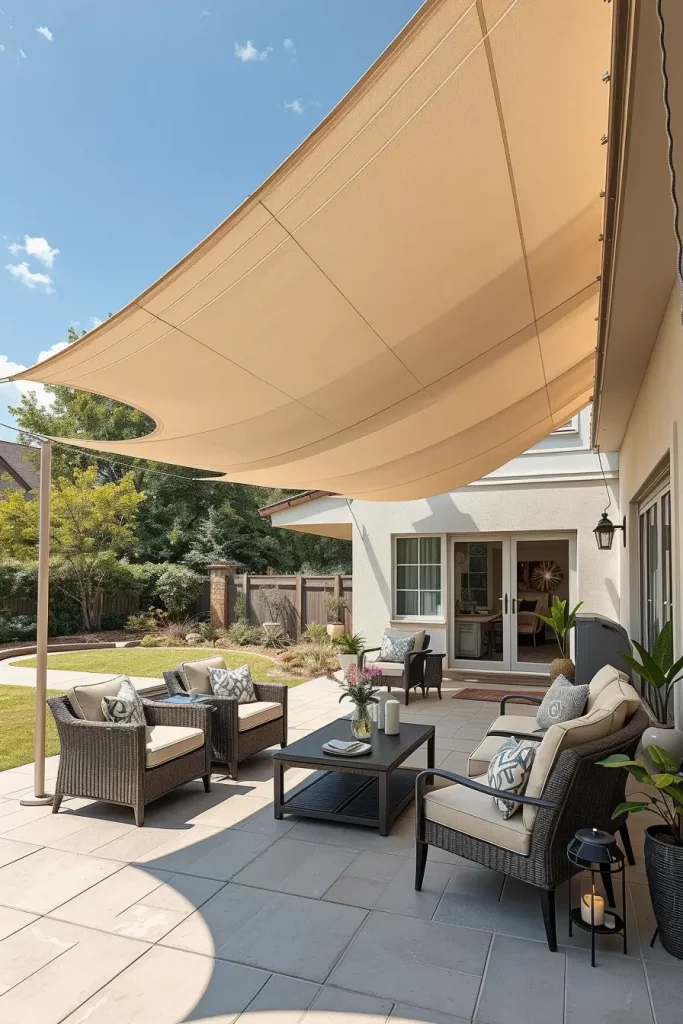 59 Sun Shade Sail Ideas Backyards 2026 For Stylish And Modern Outdoor Living