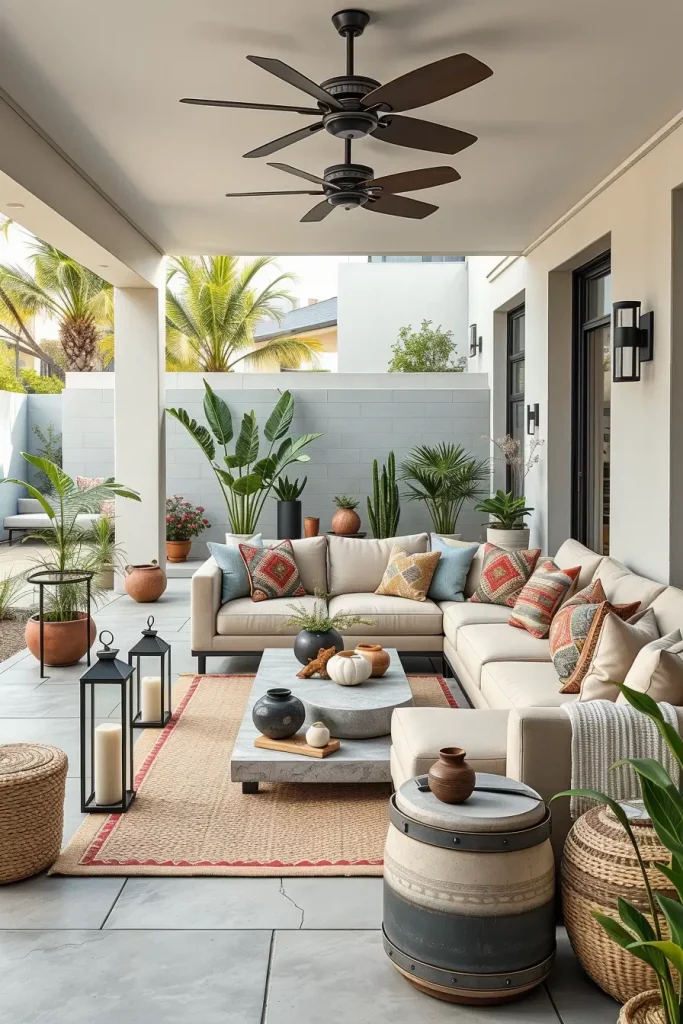 55 Boho Patio Ideas 2026 For A Stylish And Cozy Outdoor Retreat