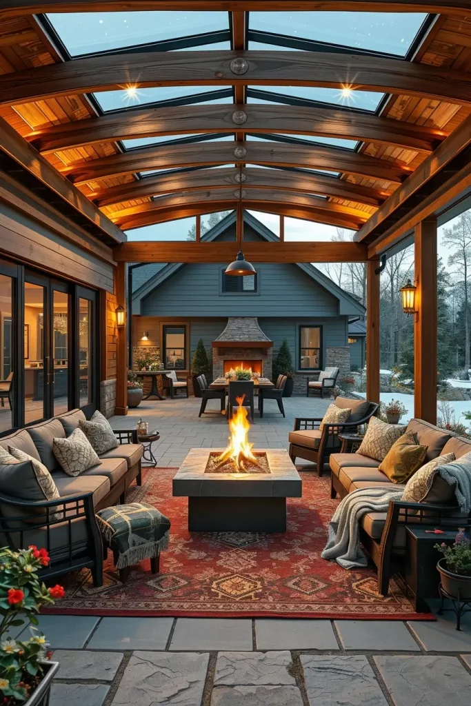 56 Cozy And Functional Outdoor Rooms 2026: Stylish Backyard Living Ideas