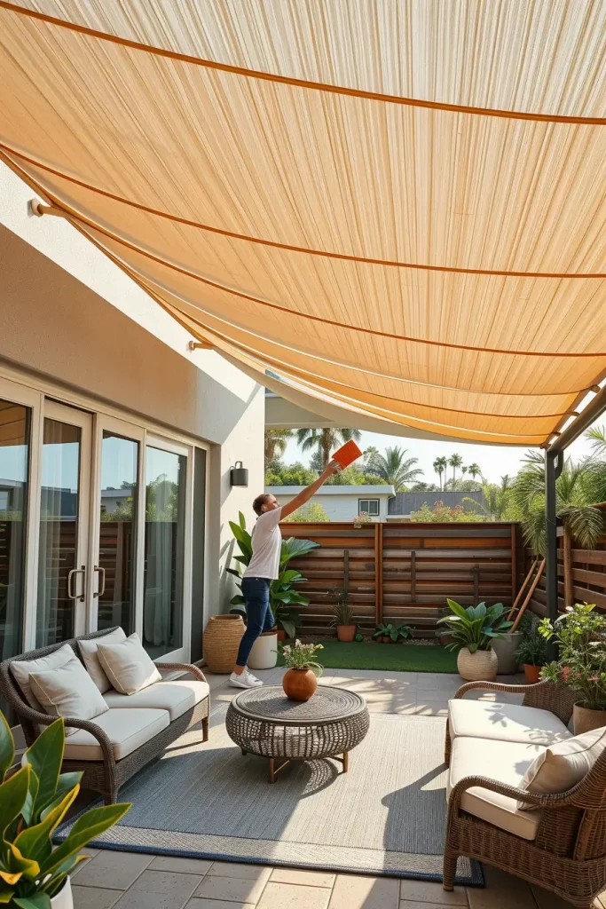 57 Sun Sail Shade Ideas For Your Outdoor Space 2026: Modern Patio & Backyard Trends