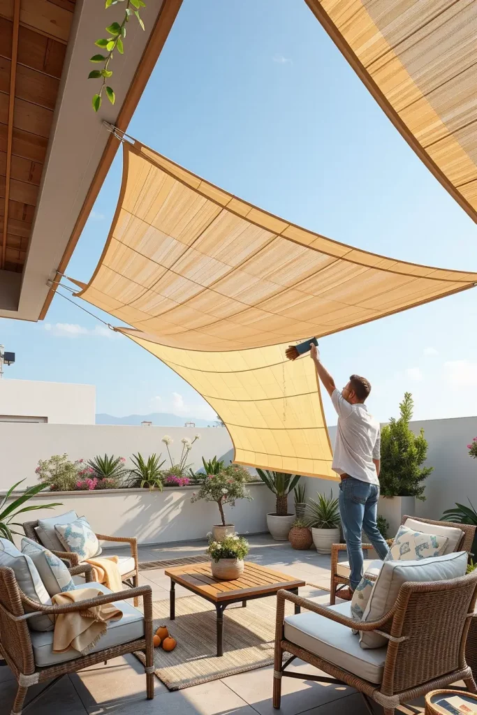 57 Sun Sail Shade Ideas For Your Outdoor Space 2026: Modern Patio & Backyard Trends
