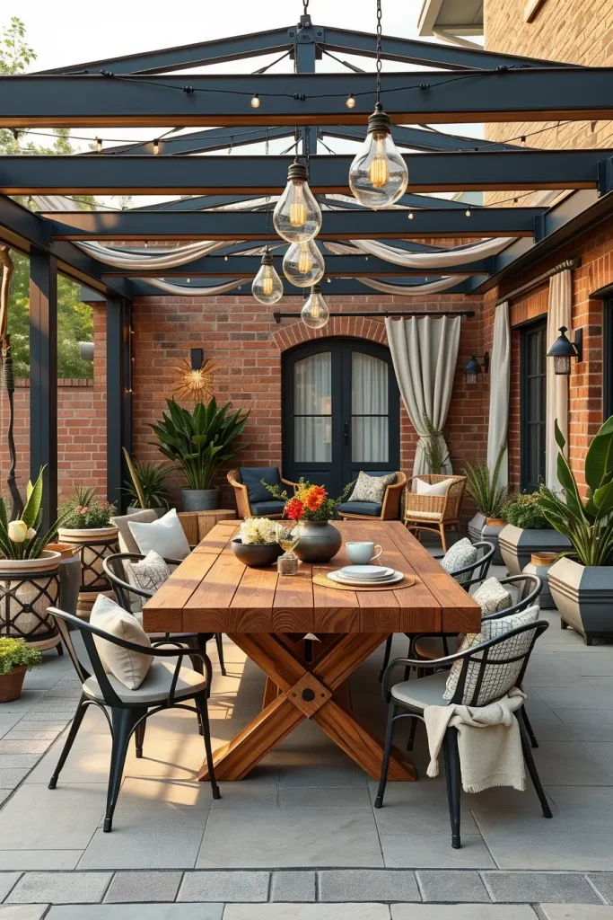 56 Farmhouse-Style Patio Ideas 2026 For Cozy And Rustic Outdoor Living