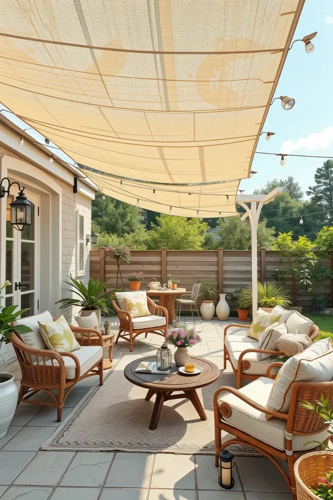 57 Sun Sail Shade Ideas For Your Outdoor Space 2026: Modern Patio & Backyard Trends