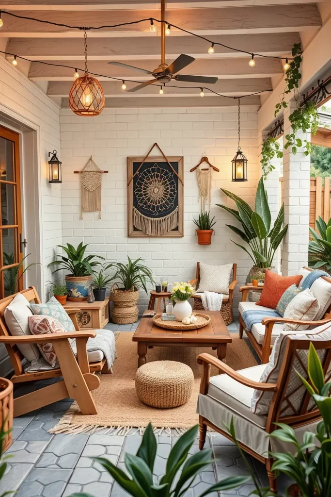 60 Boho And Natural Patio Design 2026 Ideas For A Cozy Outdoor Oasis