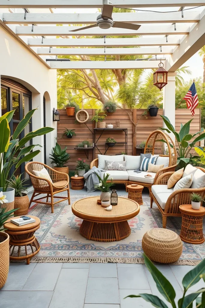60 Boho And Natural Patio Design 2026 Ideas For A Cozy Outdoor Oasis