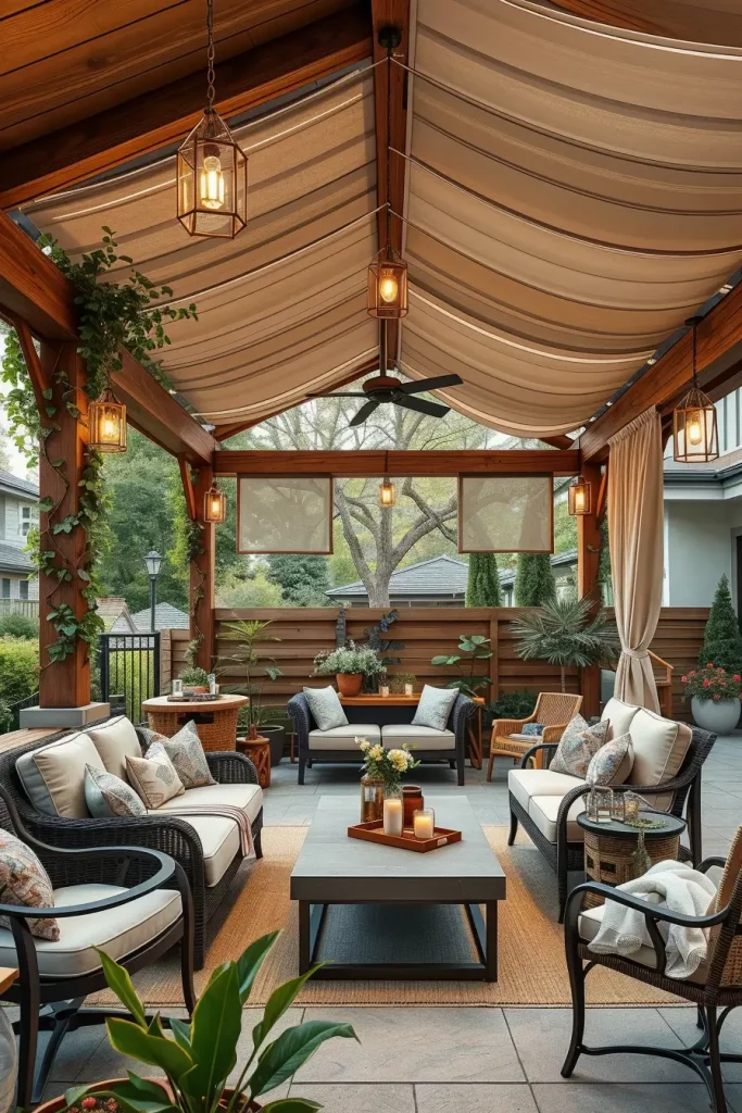 56 Cozy And Functional Outdoor Rooms 2026: Stylish Backyard Living Ideas