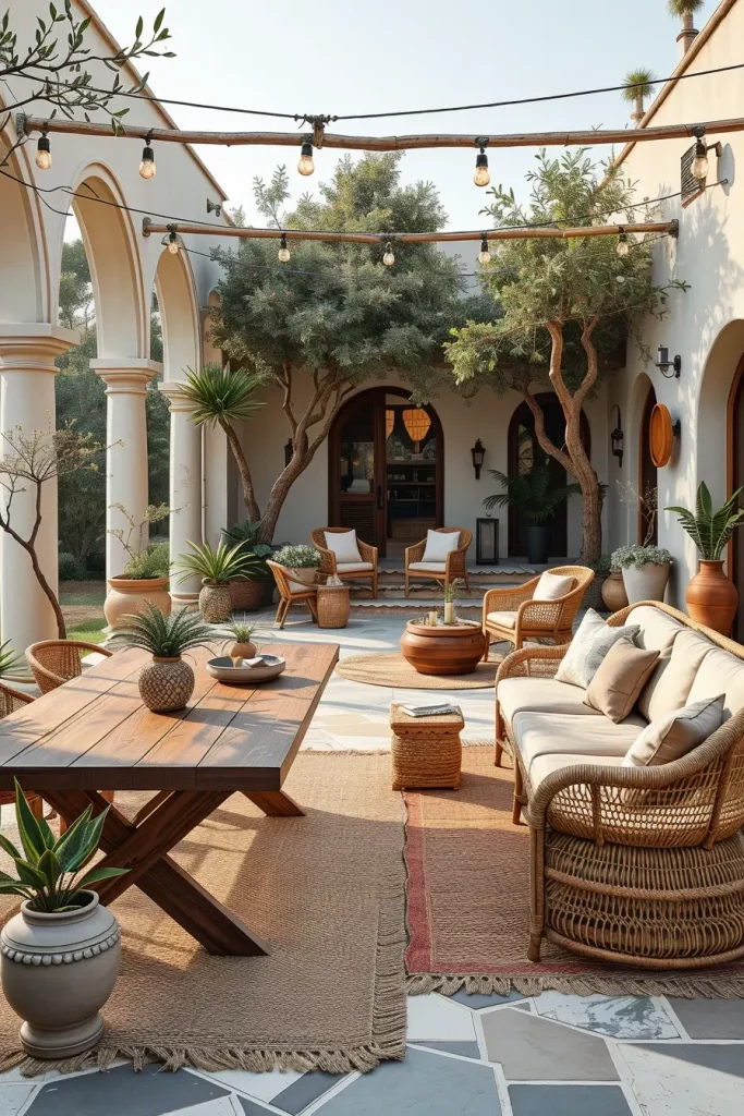 60 Boho And Natural Patio Design 2026 Ideas For A Cozy Outdoor Oasis