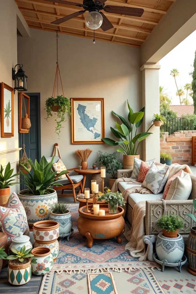 55 Boho Patio Ideas 2026 For A Stylish And Cozy Outdoor Retreat
