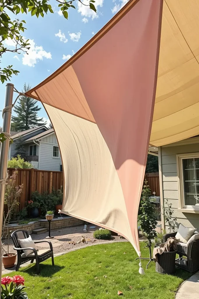 57 Sun Sail Shade Ideas For Your Outdoor Space 2026: Modern Patio & Backyard Trends