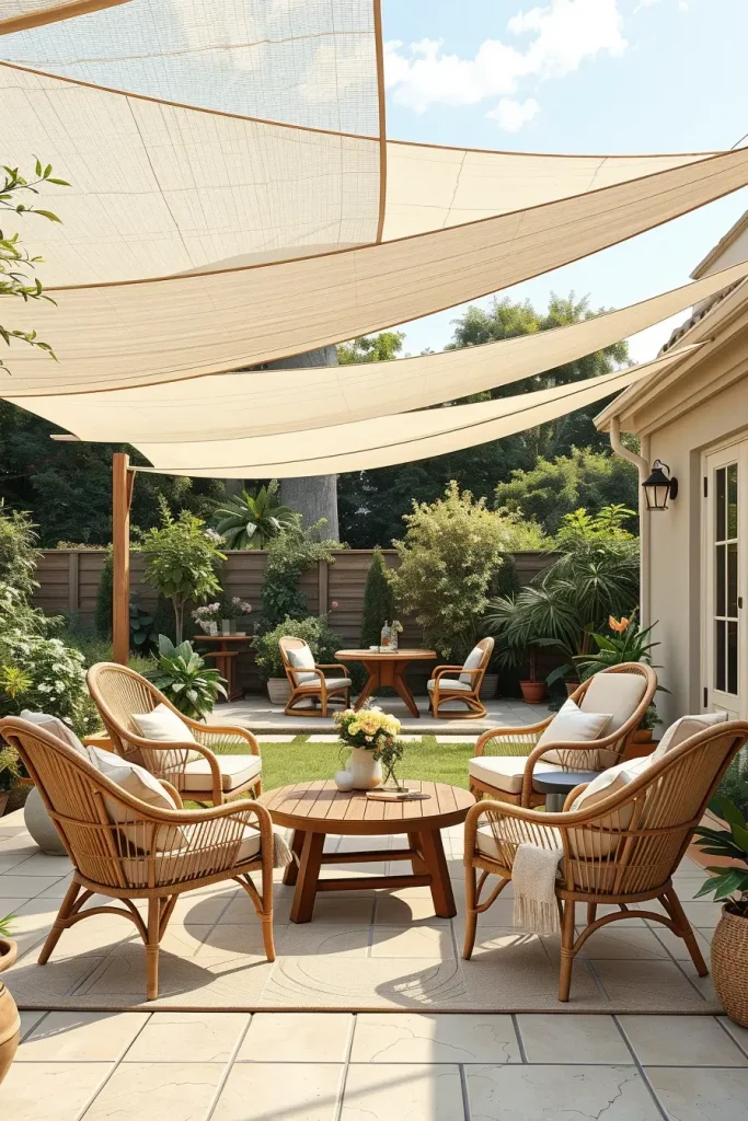 57 Sun Sail Shade Ideas For Your Outdoor Space 2026: Modern Patio & Backyard Trends