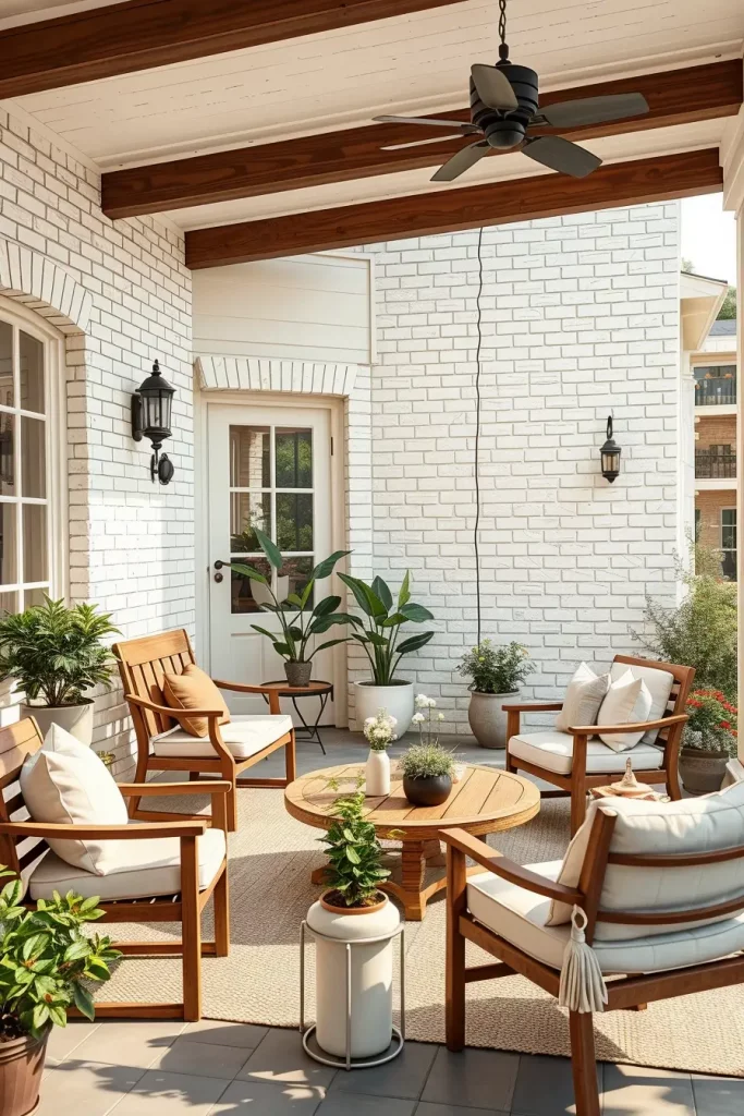 56 Farmhouse-Style Patio Ideas 2026 For Cozy And Rustic Outdoor Living