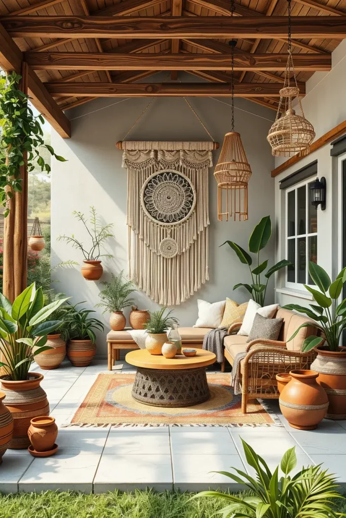60 Boho And Natural Patio Design 2026 Ideas For A Cozy Outdoor Oasis