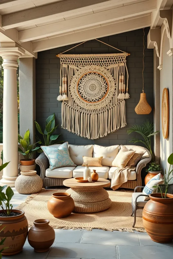 55 Boho Patio Ideas 2026 For A Stylish And Cozy Outdoor Retreat