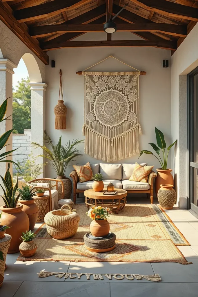 55 Boho Patio Ideas 2026 For A Stylish And Cozy Outdoor Retreat