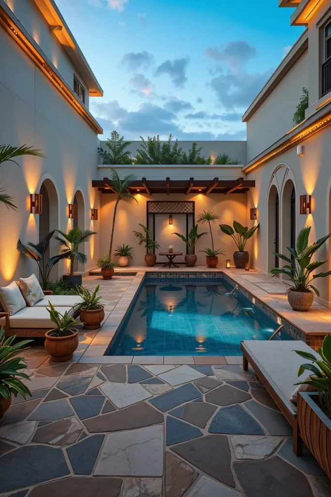 58 Luxury Small Pool Inspiration Ideas For Elegant Backyard Design