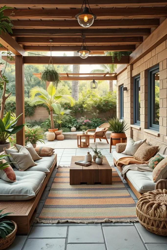60 Boho And Natural Patio Design 2026 Ideas For A Cozy Outdoor Oasis