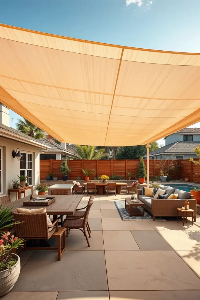 59 Sun Shade Sail Ideas Backyards 2026 For Stylish And Modern Outdoor Living