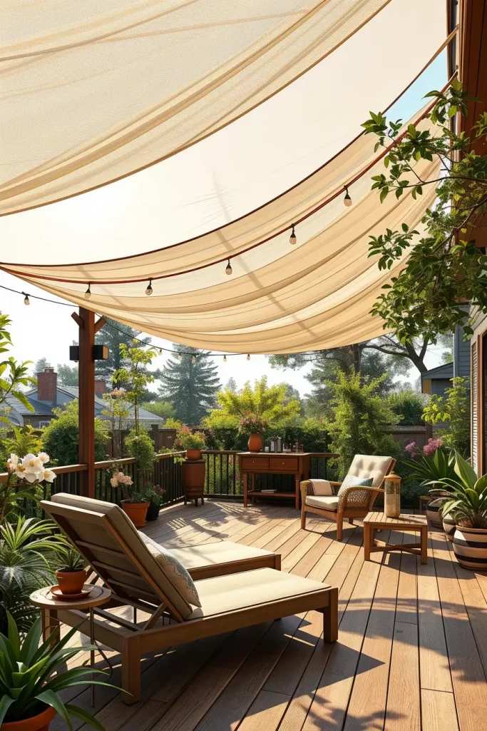 57 Sun Sail Shade Ideas For Your Outdoor Space 2026: Modern Patio & Backyard Trends