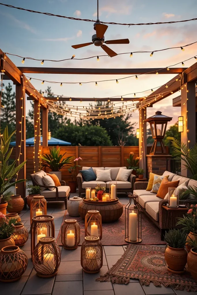 55 Boho Patio Ideas 2026 For A Stylish And Cozy Outdoor Retreat