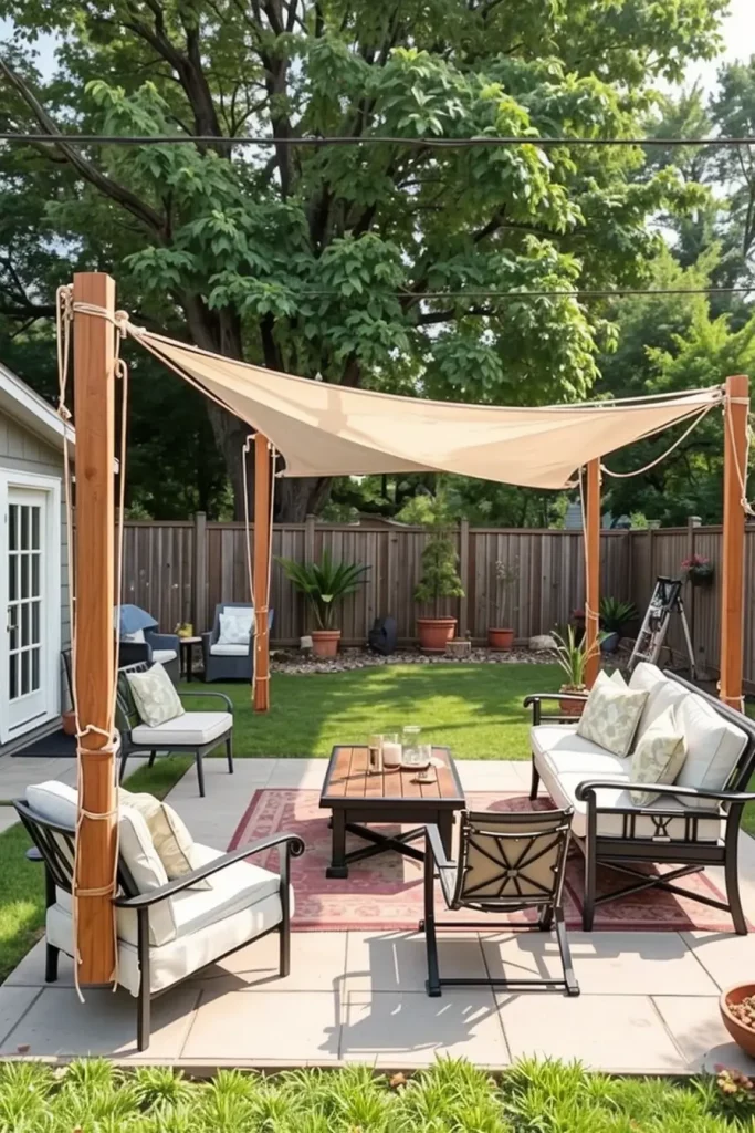 57 Sun Sail Shade Ideas For Your Outdoor Space 2026: Modern Patio & Backyard Trends