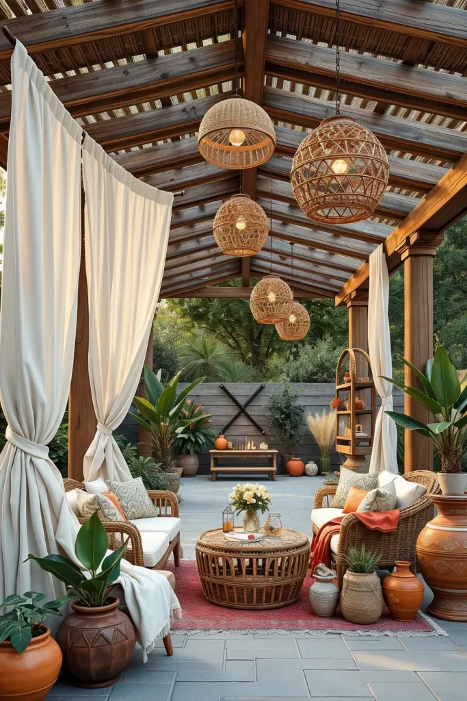 60 Boho And Natural Patio Design 2026 Ideas For A Cozy Outdoor Oasis