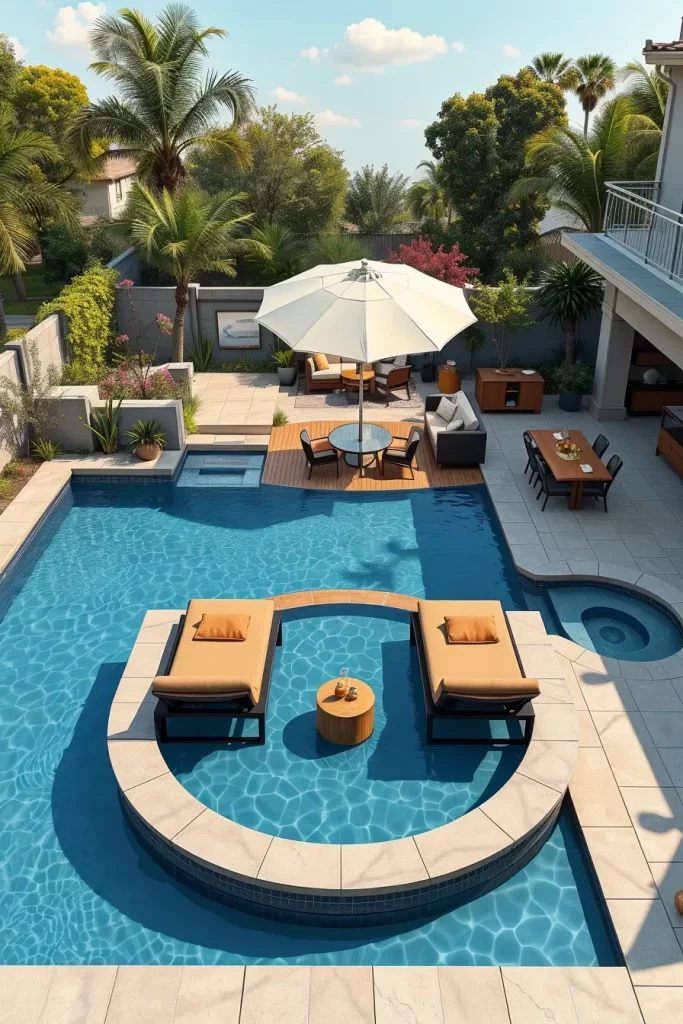 58 Luxury Small Pool Inspiration Ideas For Elegant Backyard Design