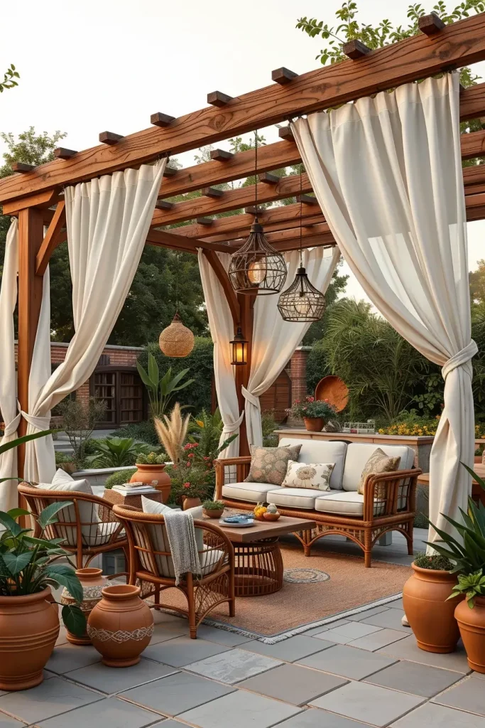 60 Boho And Natural Patio Design 2026 Ideas For A Cozy Outdoor Oasis