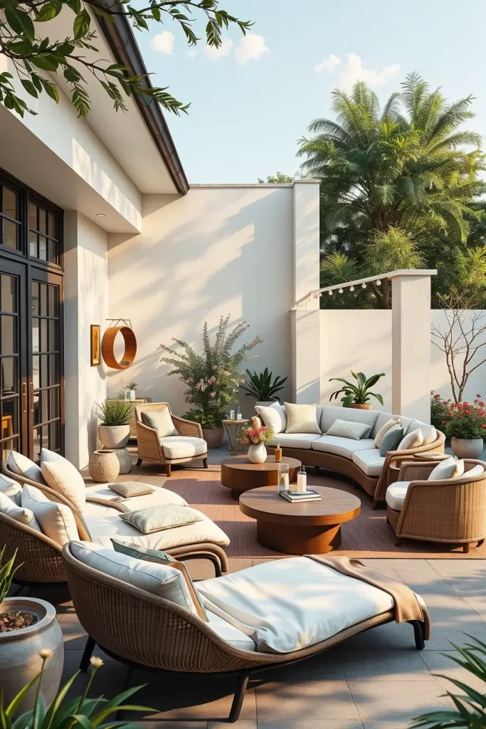 58 Summer Patio Decor Inspiration 2026: Sculptural, Stylish & Modern Outdoor Ideas