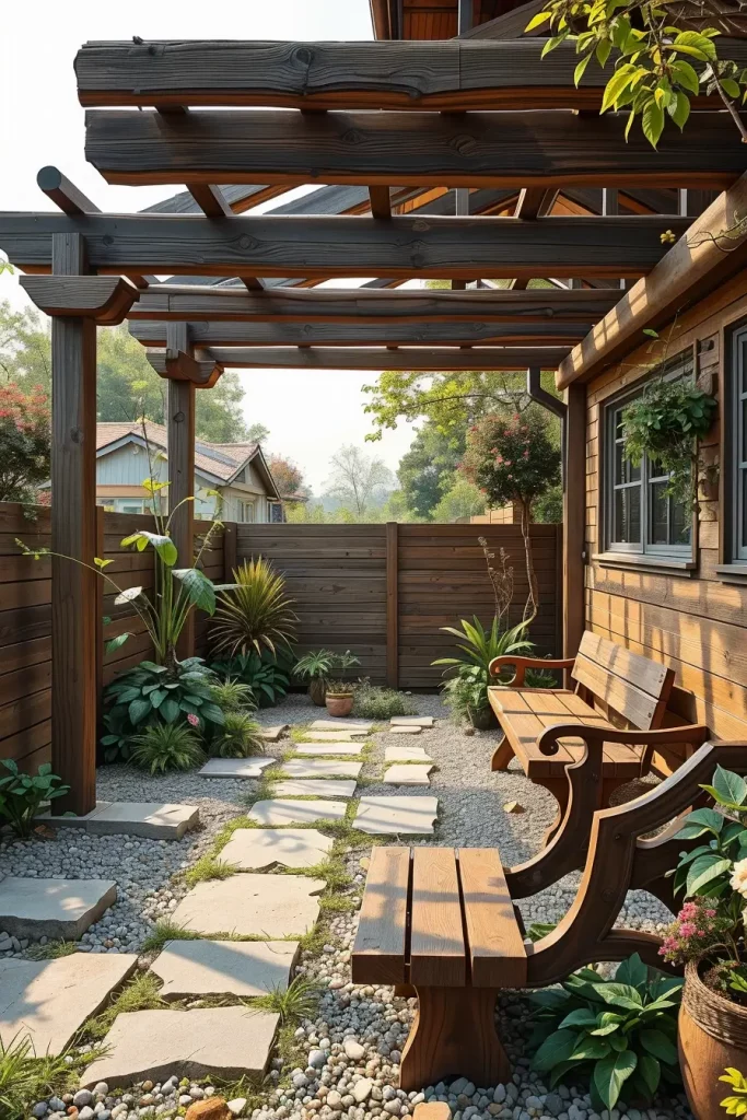 59 Rustic Garden Decor Ideas 2026: Modern, Sculptural & Creative Outdoor Designs