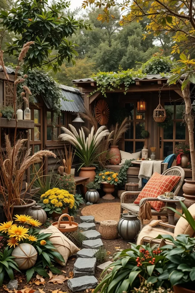 59 Rustic Garden Decor Ideas 2026: Modern, Sculptural & Creative Outdoor Designs