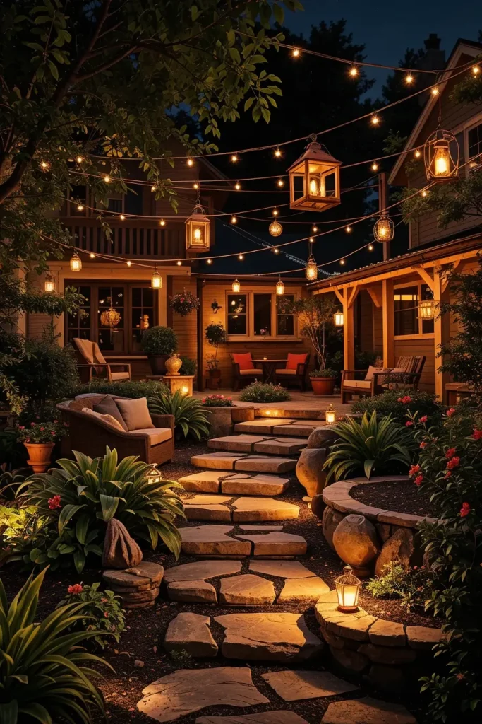 59 Outdoor Summer Lighting Ideas For Garden 2026: Stylish, Creative & Modern Designs