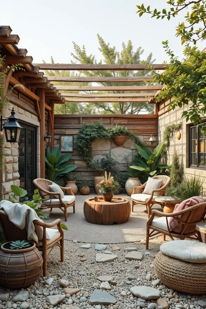 59 Rustic Garden Decor Ideas 2026: Modern, Sculptural & Creative Outdoor Designs