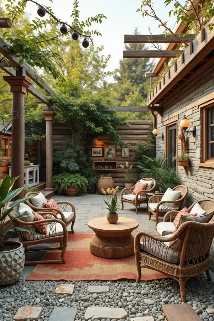 59 Rustic Garden Decor Ideas 2026: Modern, Sculptural & Creative Outdoor Designs