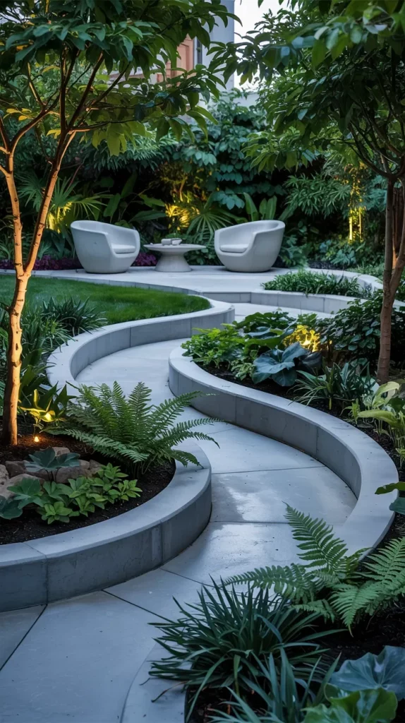 58 Modern Curved Garden Design 2026 Ideas For A Stylish Outdoor Retreat