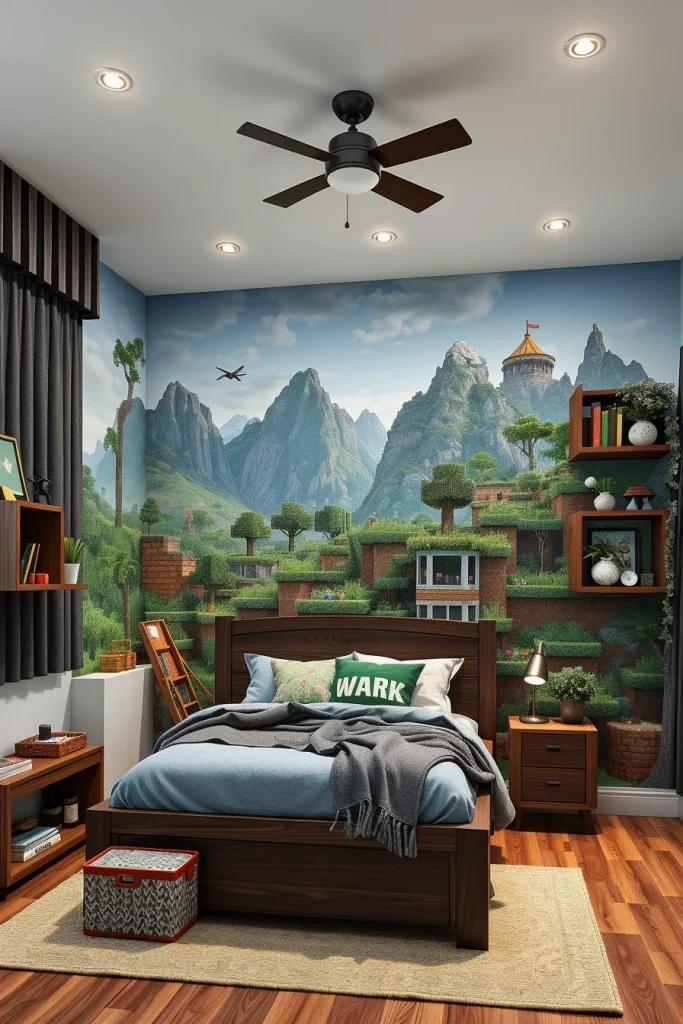 58 Minecraft Bedroom Makeover For Boys Ideas That Look Fun And Creative