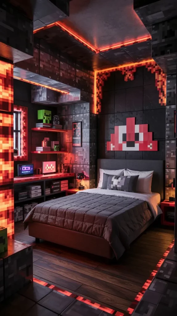 58 Creative Minecraft Bedroom Themes For The Ultimate Gamer Space