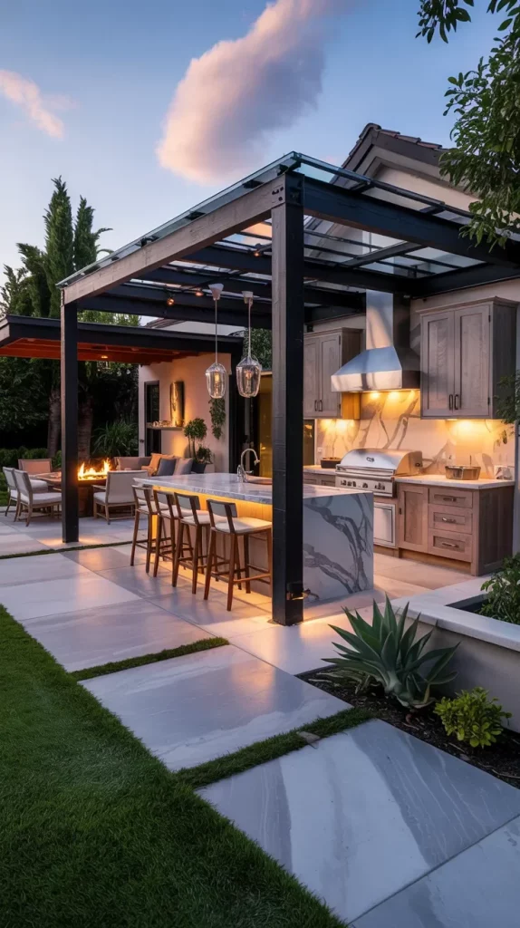 57 Outdoor Kitchen & BBQ Area Ideas 2026 For Stylish Backyard Living