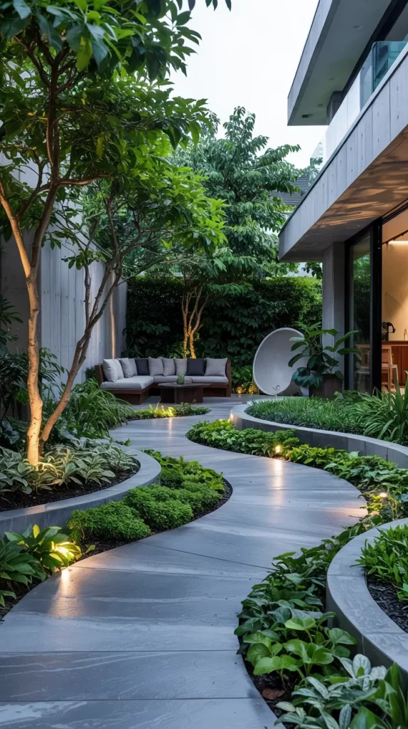 58 Modern Curved Garden Design 2026 Ideas For A Stylish Outdoor Retreat