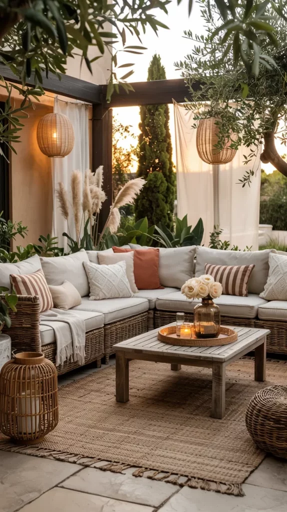 58 Boho And Cozy Patio Setups 2026 For A Stylish Outdoor Retreat
