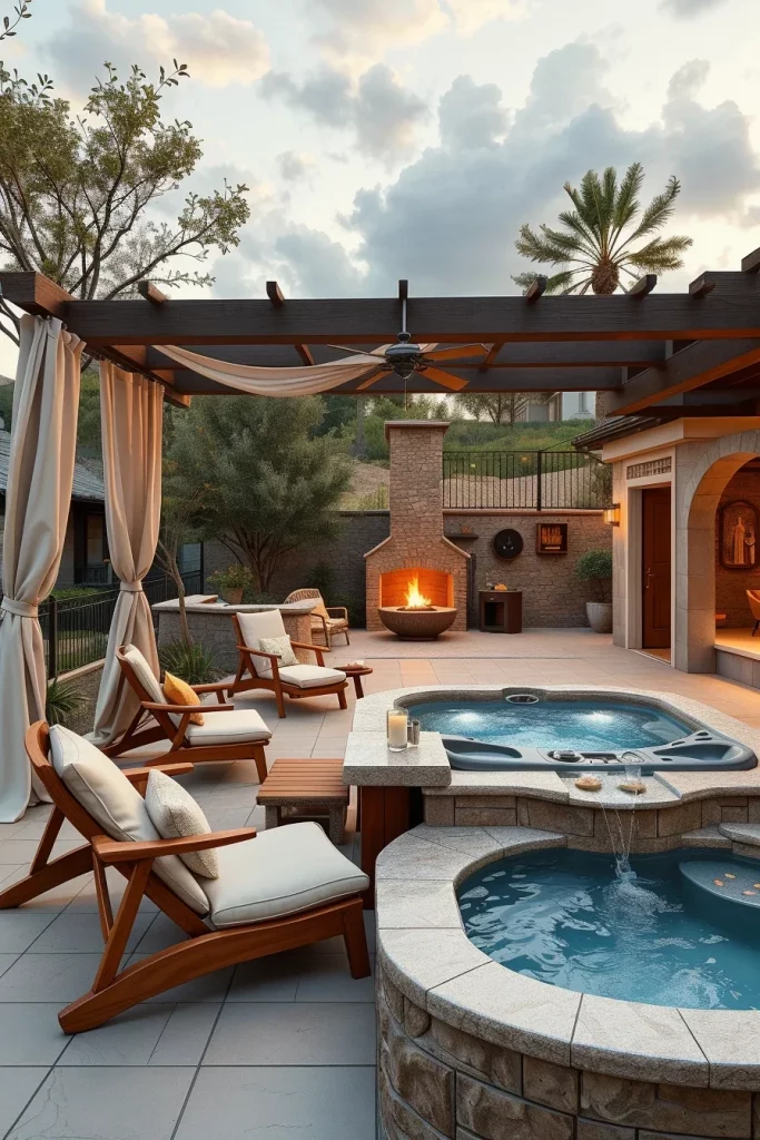 57 Spa Backyard Ideas 2026 For A Relaxing Luxury Outdoor Retreat