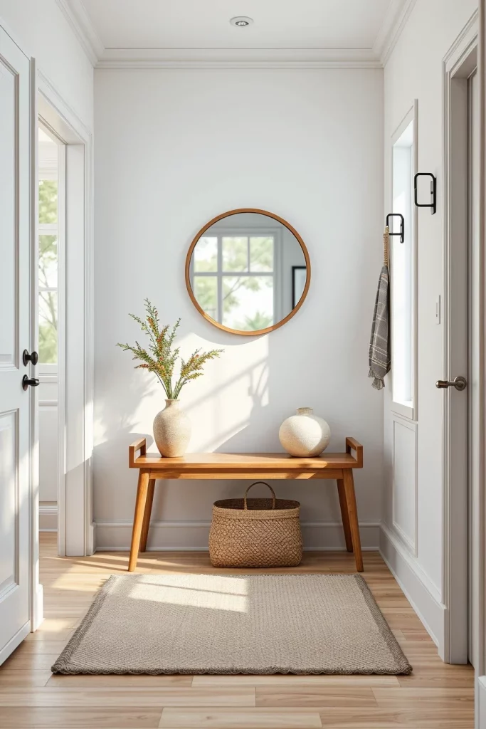 55 Small Hallway Bench Decor Ideas For A Stylish And Functional Entryway