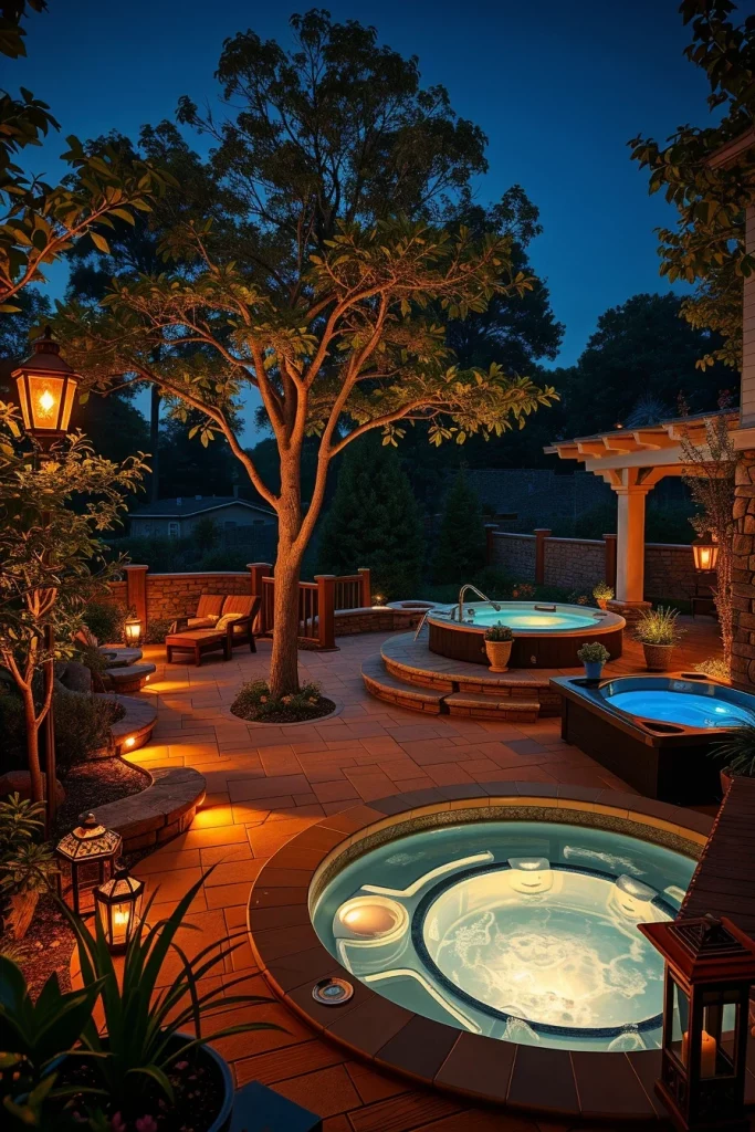 57 Spa Backyard Ideas 2026 For A Relaxing Luxury Outdoor Retreat