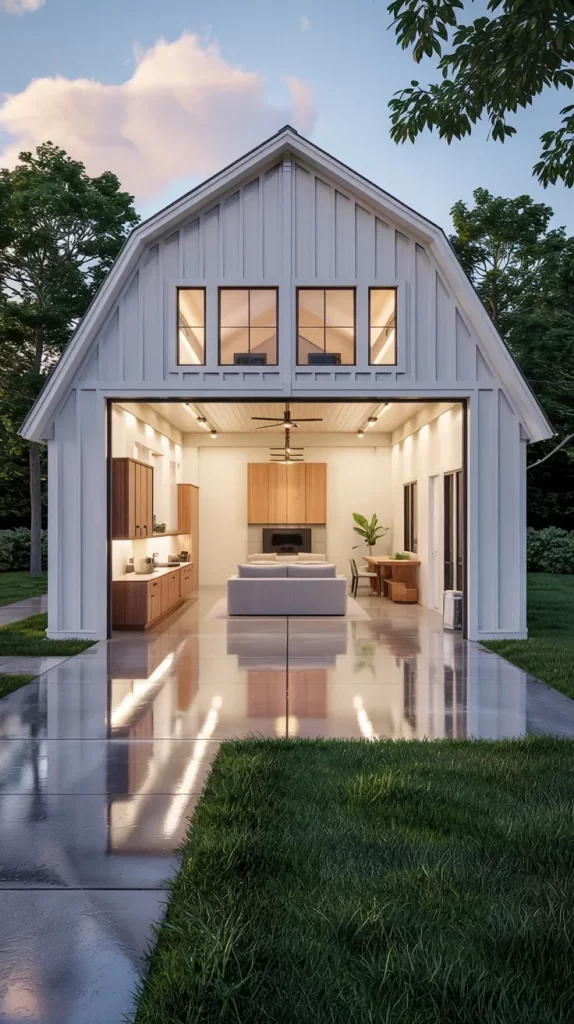 60 Two Story Barndominium Floor Plans With Garage That Combine Style And Functionality