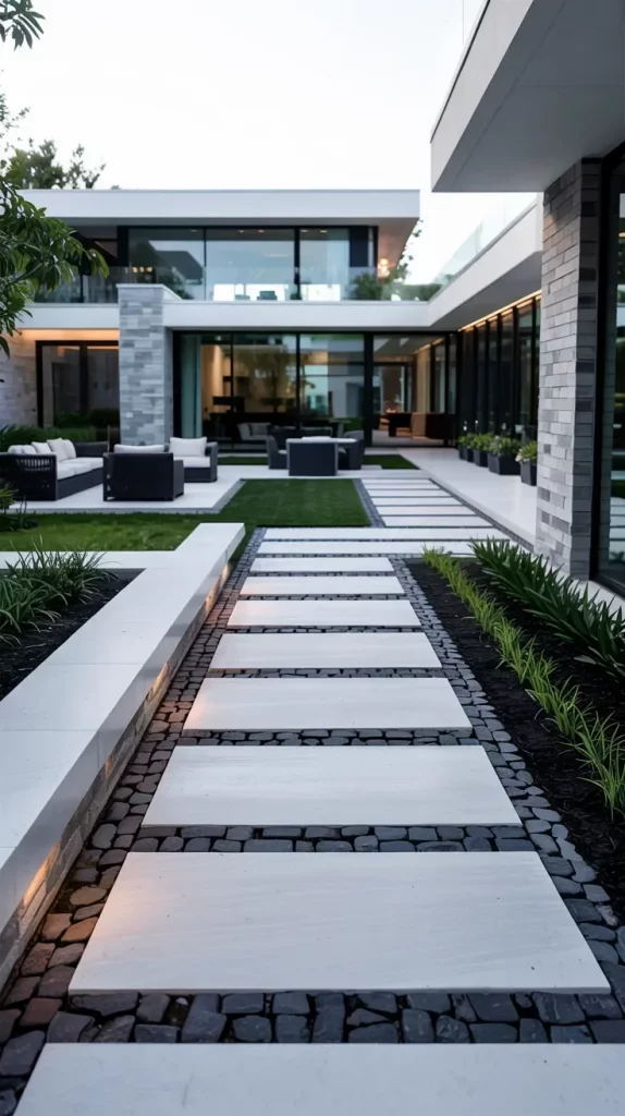 54 Courtyard Pathway Design Ideas 2026 For Stylish Outdoor Spaces