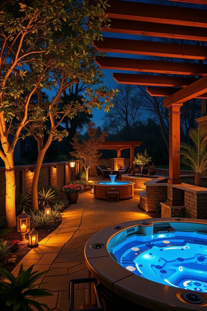 57 Spa Backyard Ideas 2026 For A Relaxing Luxury Outdoor Retreat