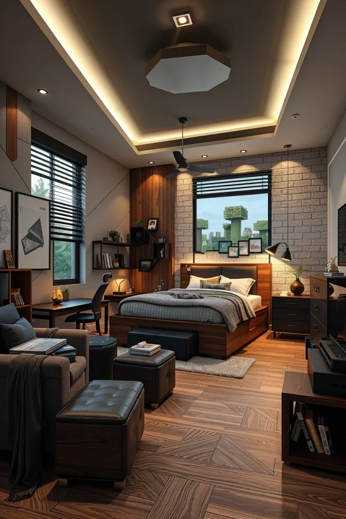 58 Minecraft Bedroom Makeover For Boys Ideas That Look Fun And Creative