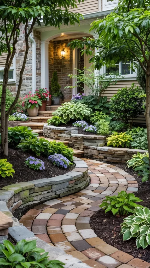 53 Curved Front Entrance Landscaping 2026 Ideas For Elegant Curb Appeal